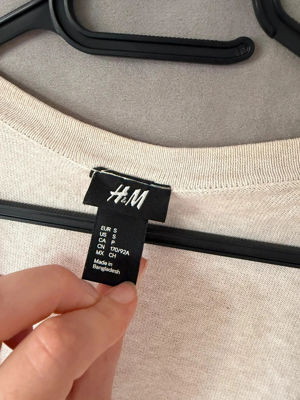 Chaleco beige H&M talla s – photo 3